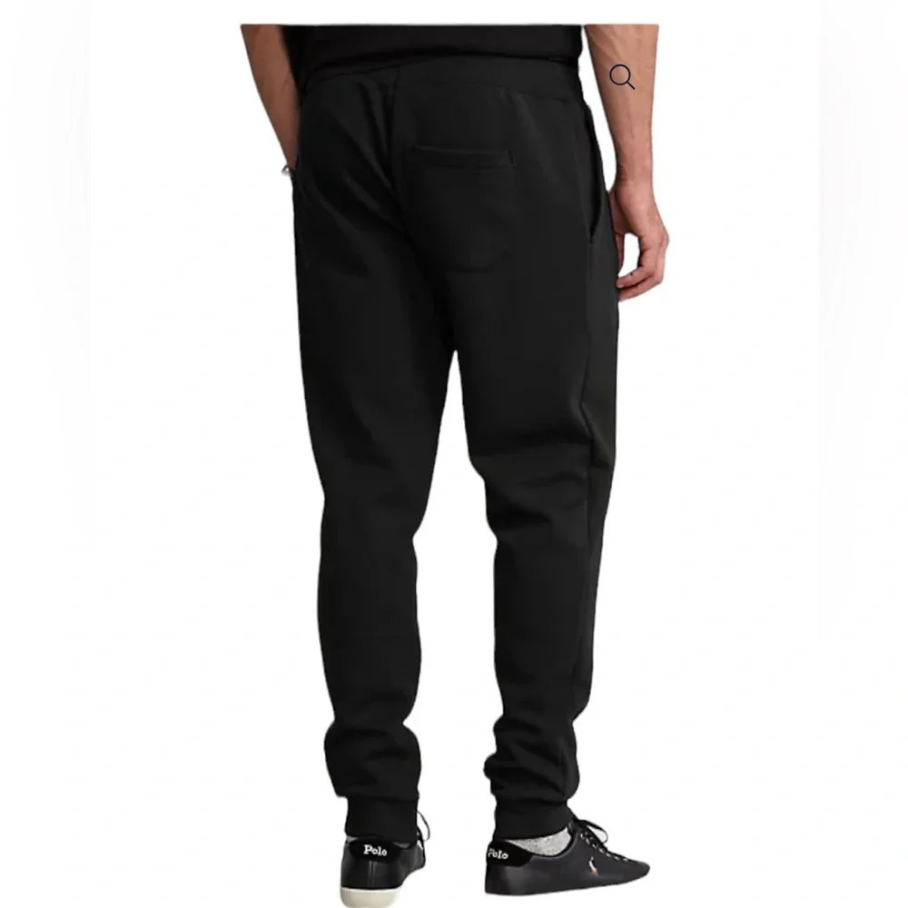 Polo Ralph Lauren Big and Tall Core Replen Black Jogger Sweatpants Mens Size 3LT - Picture 5 of 7